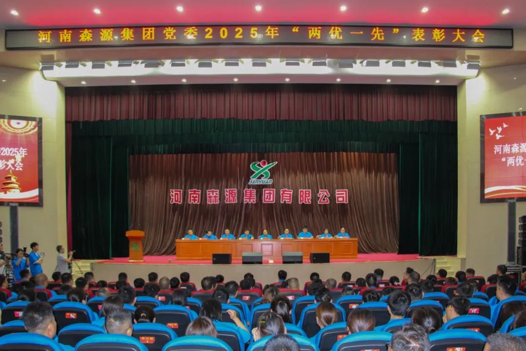 庆七一丨河南AYX平台-AYX(中国)一站式服务平台集团党委隆重召开2025年“两优一先”表彰大会